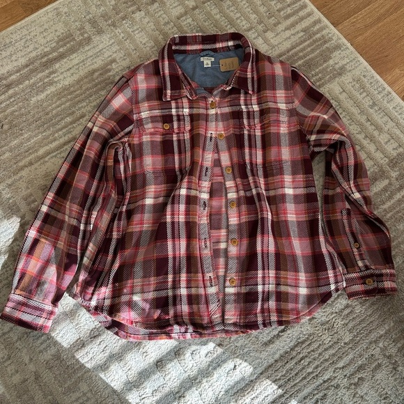 LL bean 100% cotton thick flannel - Picture 1 of 9